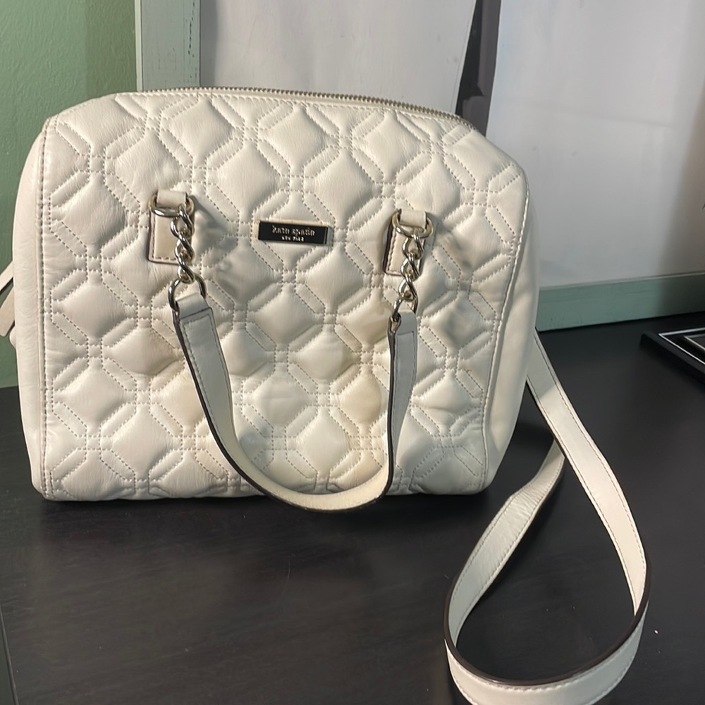 Cream Kate Spade